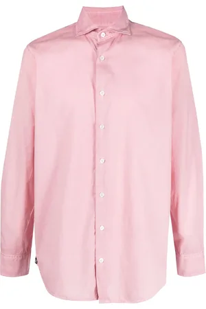 LARDINI Long-sleeve cotton shirt