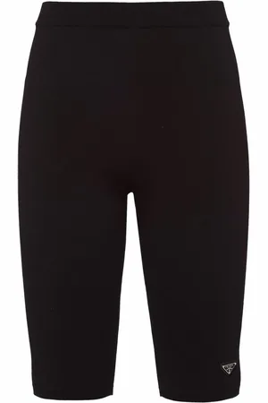Prada Logo-plaque shorts