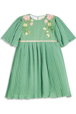 SPERANZA Floral-appliqué dress