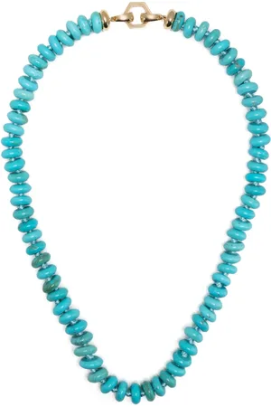 HARWELL GODFREY 18kt yellow gold turquoise necklace