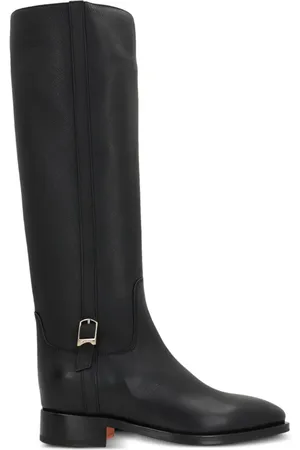 santoni Knee-high leather boots