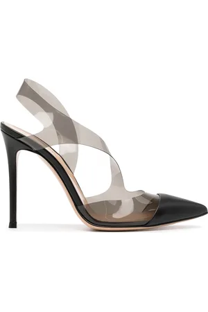Gianvito Rossi Clear-strap pumps