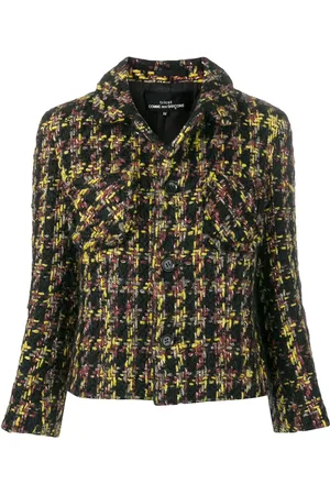 Comme des Garçons Boucle cropped jacket