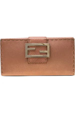 Fendi FF leather wallet