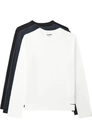 Jil Sander Logo-patch cotton T-shirt (set of three)