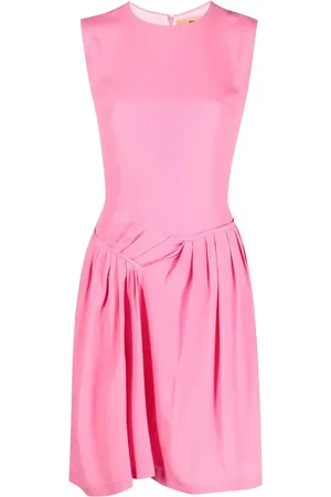 John Galliano 2000s sleeveless flared dress