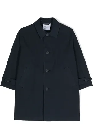 Aspesi Logo-patch trench coat