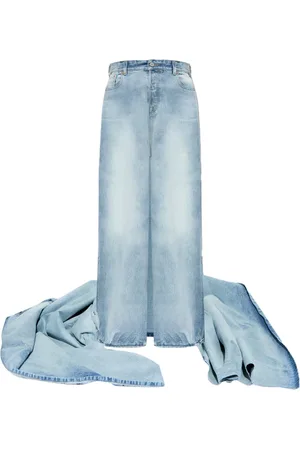 Vetements Skirt-attached jeans