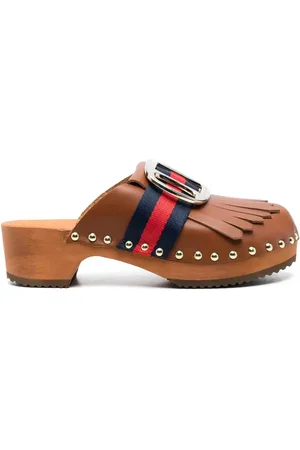JEJIA Tassel-detail mules