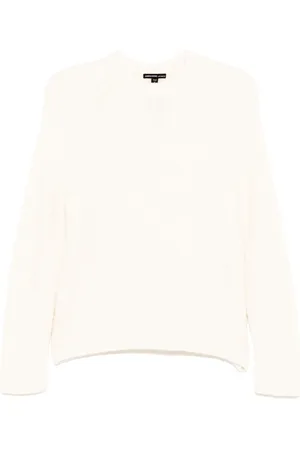 James Perse Cashmere Boucle Mock Neck sweater