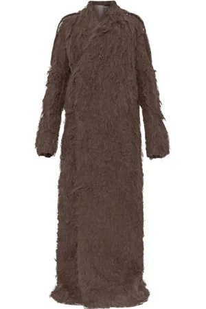 Rick Owens Brushed-finish coat
