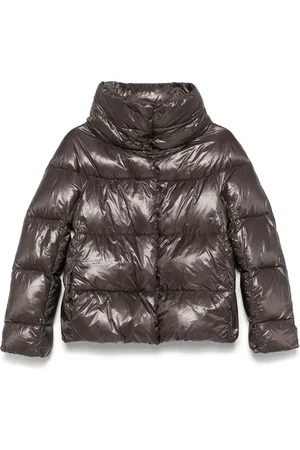 HERNO Logo-plaque puffer jacket