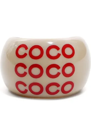 CHANEL 2001 Coco-print ring