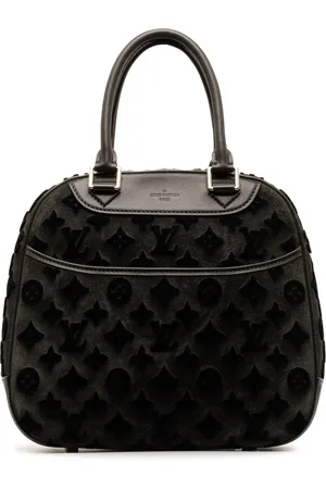 LOUIS VUITTON 2013 Monogram Tuffetage Deauville Cube handbag