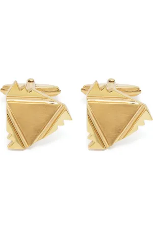 Lanvin Cut-out triangle cufflinks