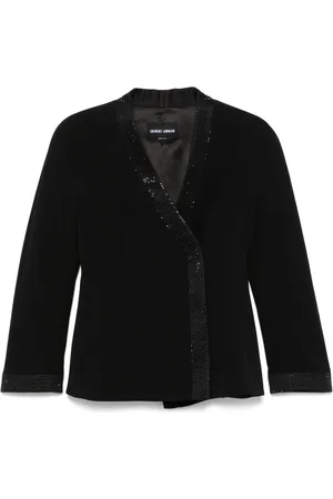 Giorgio Armani Crystal-embellished jacket