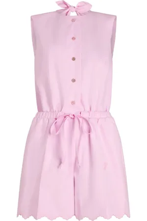 Patou Cotton poplin playsuit