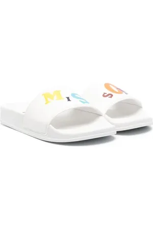 Missoni Letter-print sliders