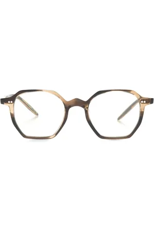Oliver Peoples Clip-on lenses square-frame sunglasses