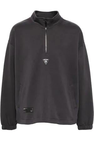 Izzue Logo half-zip sweatshirt