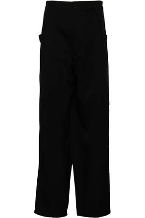 YOHJI YAMAMOTO Tuck tab trousers