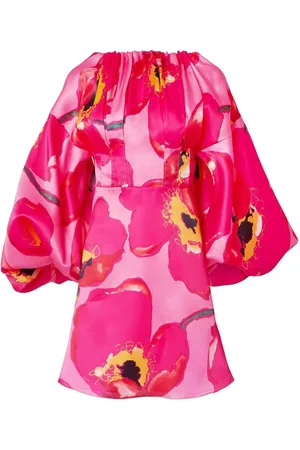 Carolina Herrera Balloon-sleeves dress