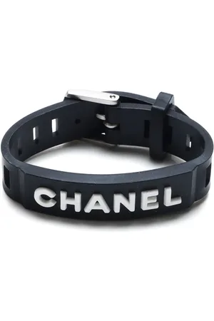 CHANEL 1999 logo-lettering bracelet