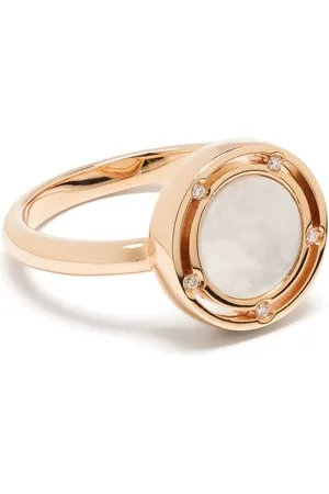 Damiani 18kt rose gold D.Side diamond ring