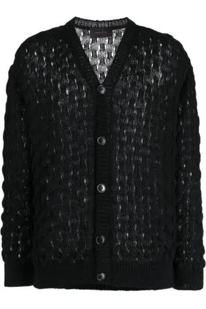 Simone Rocha Open-knit button-up cardigan