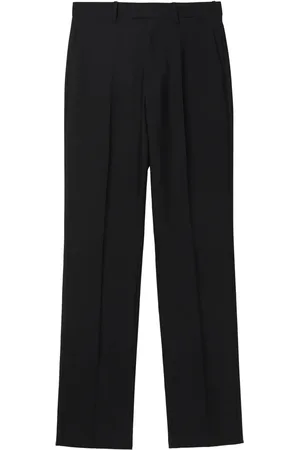 Burberry Straight-leg wool tailored trousers