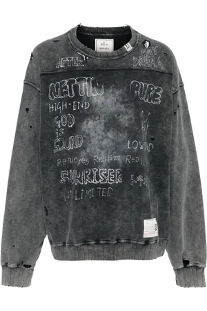 Maison Mihara Yasuhiro Bleached sweatshirt