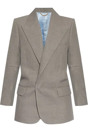 Victoria Beckham Contrasting-border wool blazer