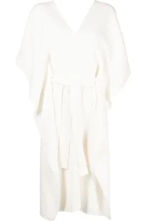 Voz V-neck cotton dress