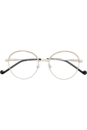 Liu Jo Beaded half-rim frame glasses