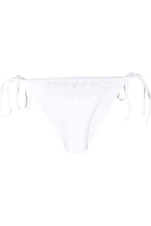 CHARO RUIZ IBIZA Crochet-trim bikini bottoms