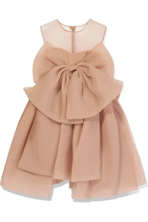 Maison Ava Linette ruffle bow dress