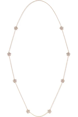 David Morris 18kt rose gold diamond Miss Daisy Sautoir necklace