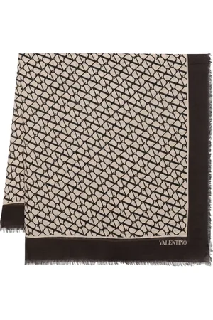 VALENTINO GARAVANI VLogo cashmere scarf