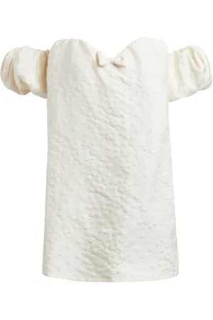 Markarian Brigitte brocade-effect silk dress