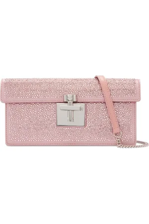 Oscar de la Renta Alibi crystal-embellished clutch bag
