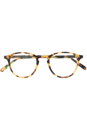 GARRETT LEIGHT Hampton round-frame optical glasses