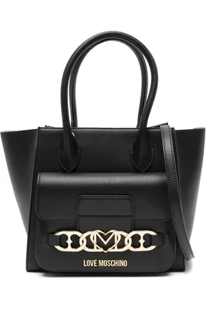 Moschino Logo-lettering tote bag