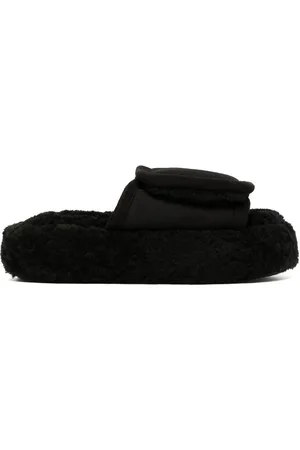 Natasha Zinko Chunky shearling slides