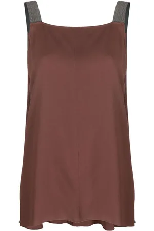 Fabiana Filippi Metallic strap top
