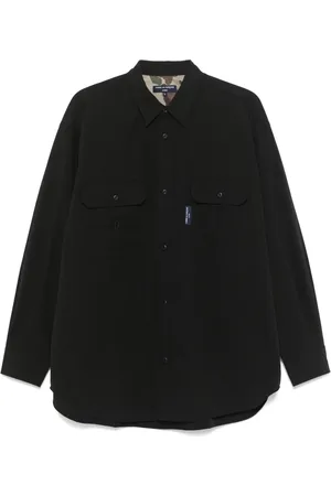 Comme des Garçons Logo-patch shirt