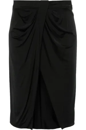 Tom Ford Wrap jersey mini skirt