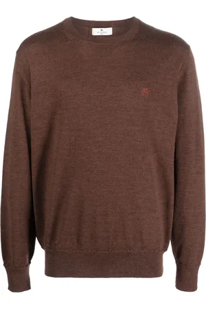 Etro Pegaso-embroidered sweater