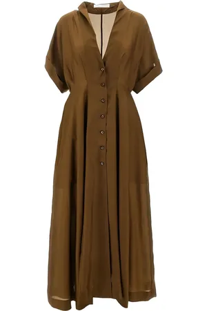 Serafini Silk midi dress