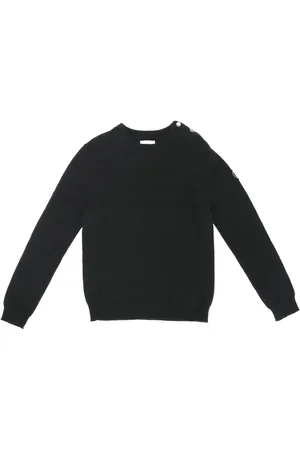 Jean Paul Gaultier 1990 logo-appliqué wool jumper