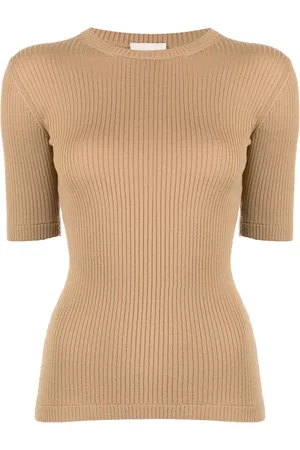 Khaite The Ange rib-knit top